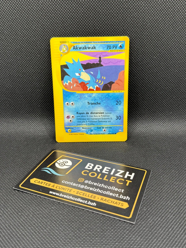Carte Pokémon Akwakwak (AQ 50a) FR - Aquapolis