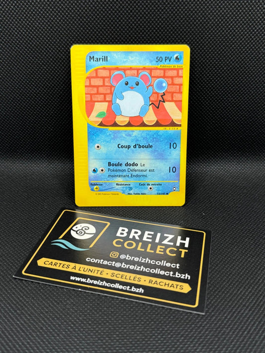 Carte Pokémon Marill (AQ 53) FR - Aquapolis