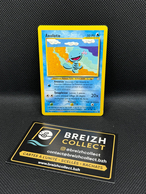 Carte Pokémon Axoloto (NG 82) FR - Neo Genesis