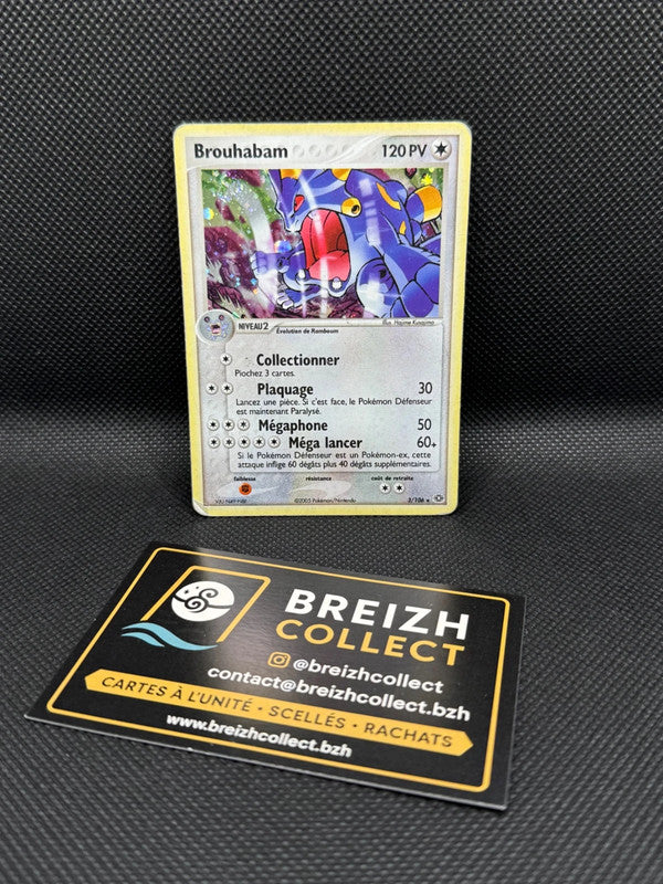 Carte Pokémon Brouhabam (EM 3) FR - Bloc EX Émeraude