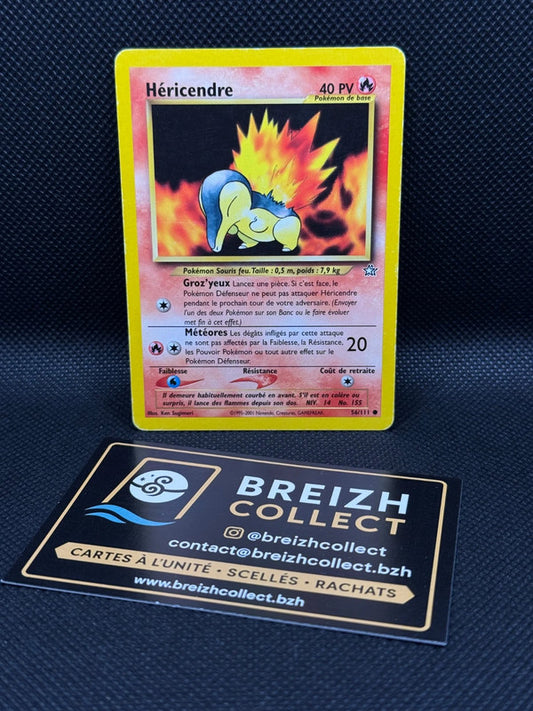 Carte Pokémon Hericendre (NG 56) FR - Neo Genesis