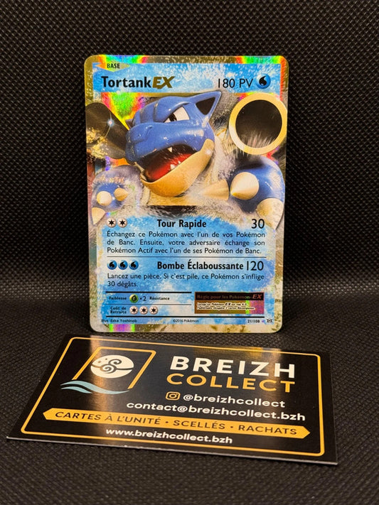 Carte Pokémon Tortank EX (EVO 21) FR - Évolutions