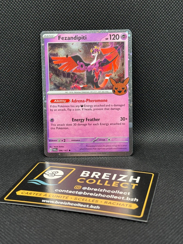 Carte Pokémon Favianos (BOO24 TWM 096) - Trick or Trade 2024