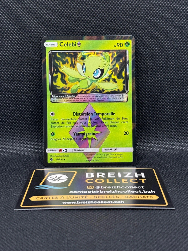 Carte Pokémon Celebi (LOT 19) - Tonnerre Perdu