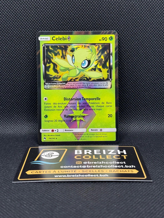 Carte Pokémon Celebi (LOT 19) - Tonnerre Perdu