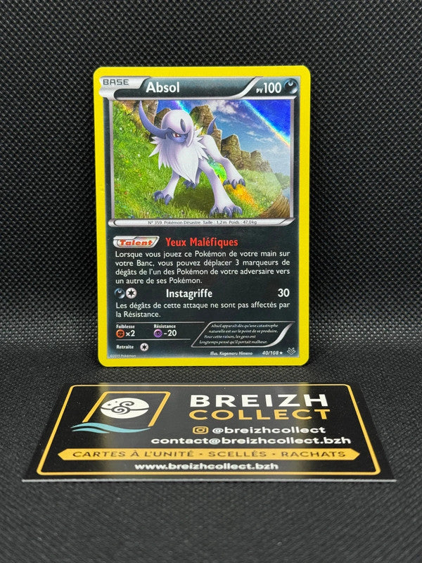 Carte Pokémon Absol (ROS 40) - Ciel Rugissant FR
