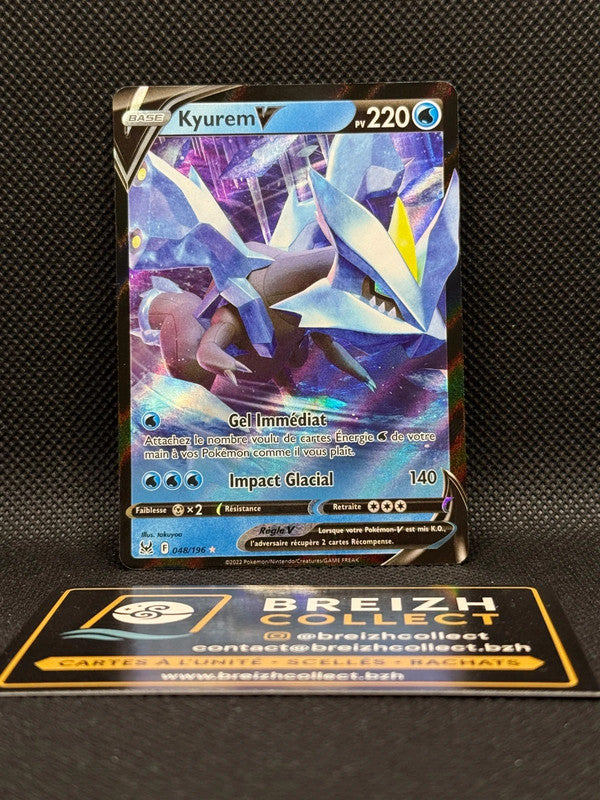 Carte Pokémon Kyurem V (LOR 048) FR - Origine Perdue