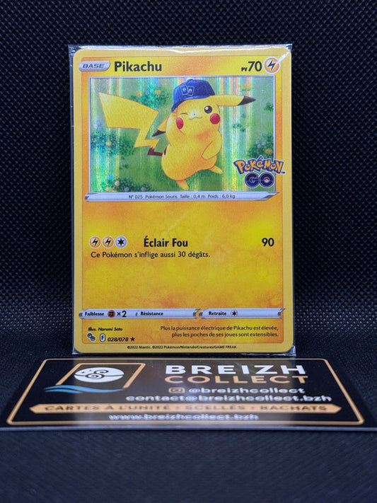 Carte Pokémon Pikachu (PGO 028) - Promo Scellée Pokémon Go