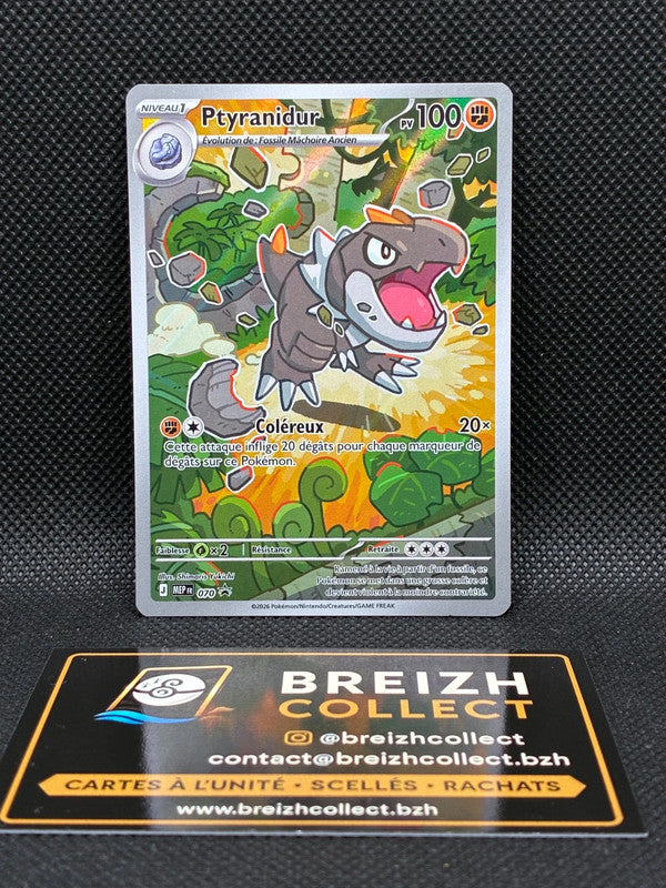 Carte Pokémon Ptyranidur (MEP 070) FR - Promo