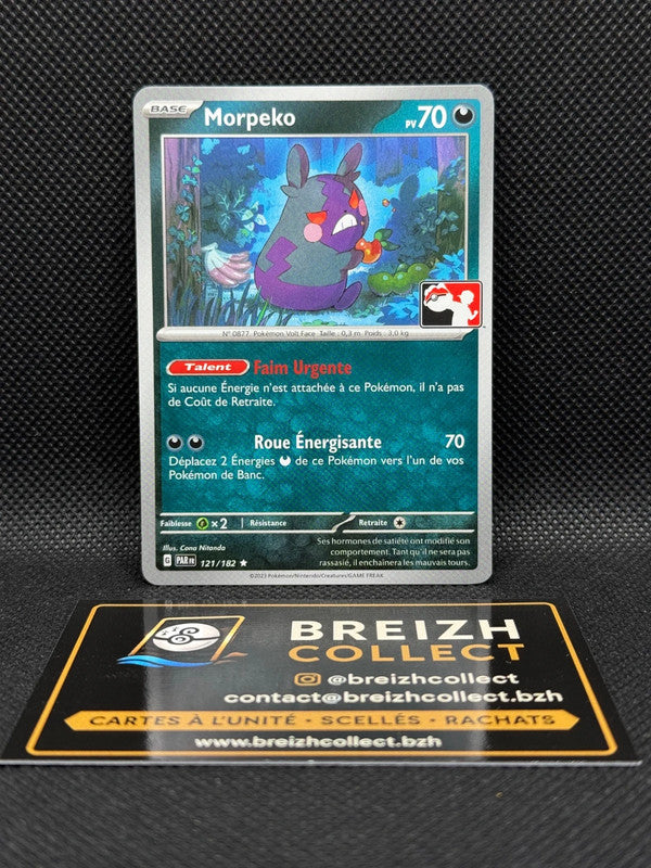 Carte Pokémon Morpeko (PPS5 PAR 121) Play! Pokémon Prize Pack Series Five