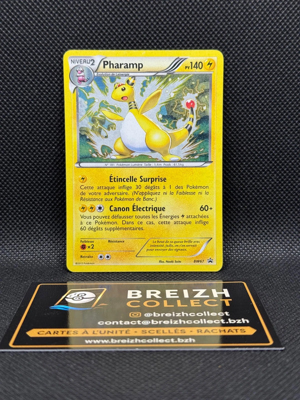 Carte Pokémon Pharamp (BW 67) Holo Black Star Promos 2013 - FR