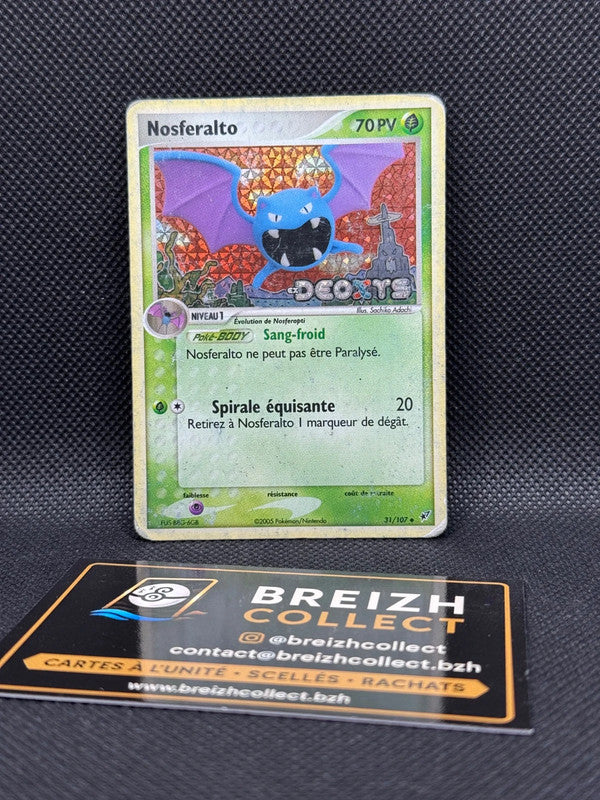 Carte Pokémon Nosferalto (DX 31) EX Deoxys - Bloc EX