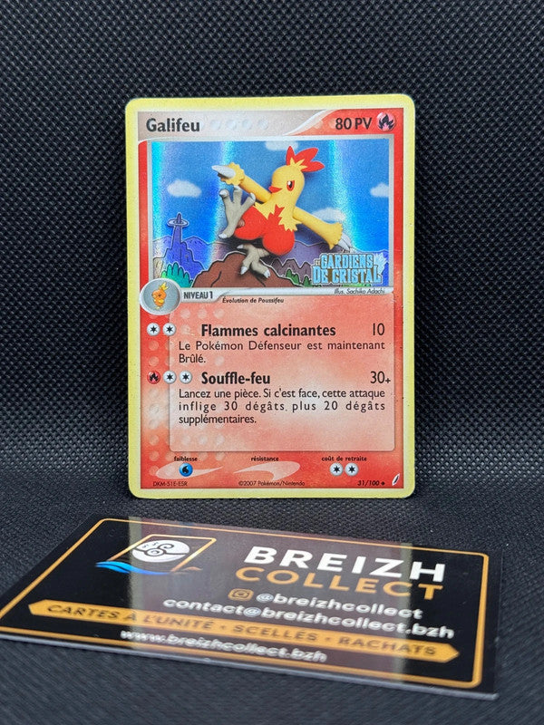 Carte Pokémon Galifeu (CG 31) EX Gardiens de Cristal - Bloc EX