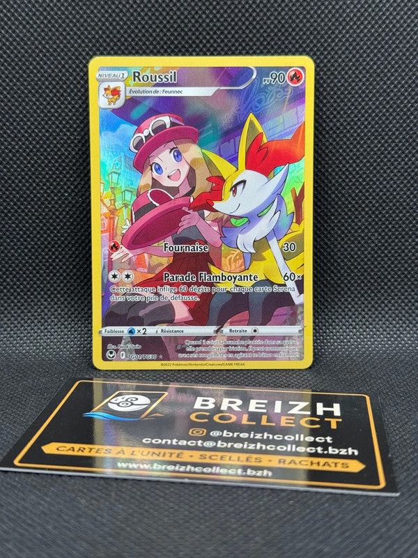 Carte Pokémon Roussil (SIT TG01) Tempête Argentée
