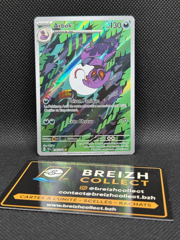 Carte Pokémon Arbok (TEF 176) Forces Temporelles