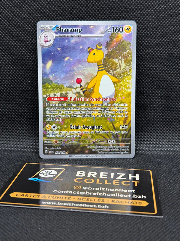 Carte Pokémon Pharamp (CRI 090) Chaos Ascendant