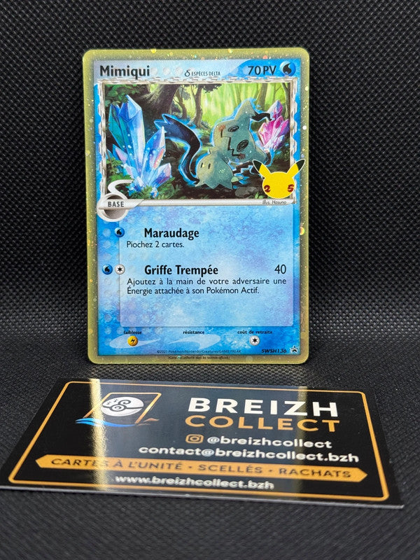 Carte Pokémon Mimiqui δ Espèces Delta (SWSH 136) - Promo